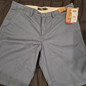 Vans Men's Blue Shorts With Matching Hat